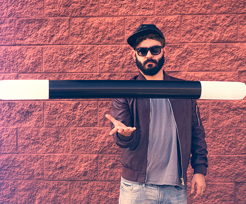 INFLATABLE WAND (4FT.) by Murphy's Magic Supplies - Trick
