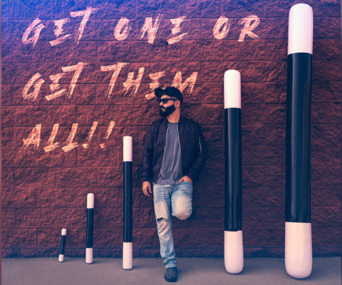 INFLATABLE WAND (6FT.) by Murphy's Magic Supplies - Trick