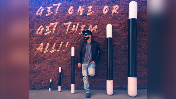 68224-alt5 INFLATABLE WAND (6FT.) by Murphy's Magic Supplies - Trick