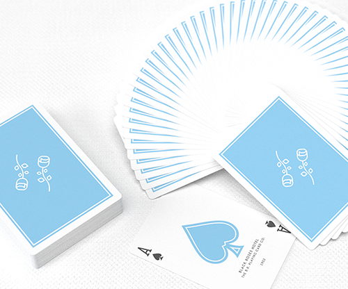 Black Roses Hotel V2 Playing Cards