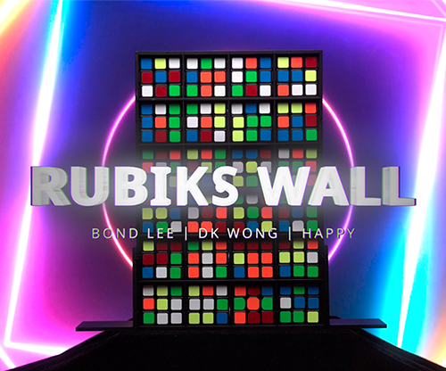 RUBIKS WALL Complete Set by Bond Lee - Trick