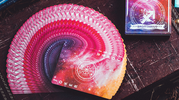 68659-alt1 Solokid Constellation Series V2 (Sagittarius) Playing Cards by Solokid Playing Card Co.