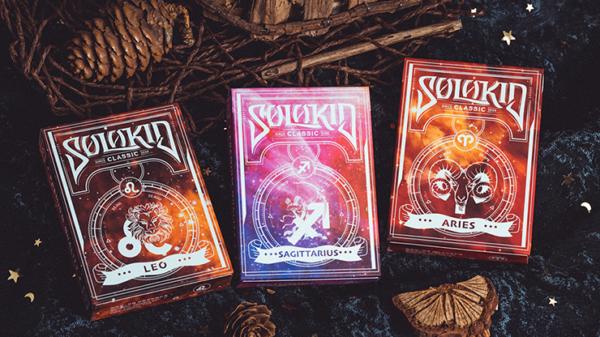 68659-alt3 Solokid Constellation Series V2 (Sagittarius) Playing Cards by Solokid Playing Card Co.