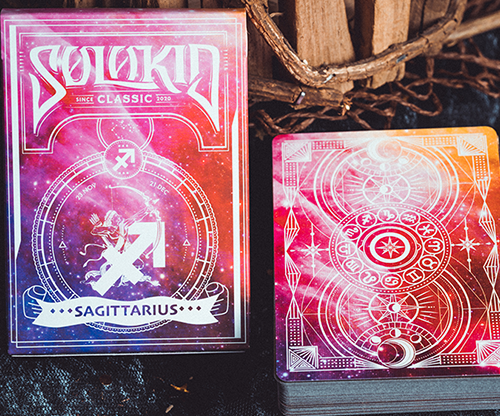 Solokid Constellation Series V2 (Sagittarius) Playing Cards by Solokid Playing Card Co.