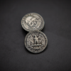 WASHINGTON SKULL HEAD COIN by Men Zi  Magic
