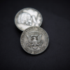 68766-alt3 KENNEDY SKULL HEAD COIN by Men Zi Magic