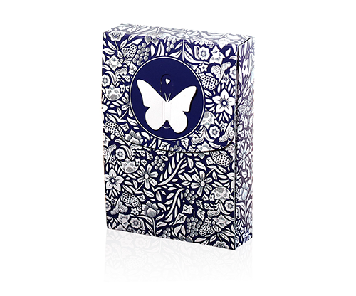 69050-full Butterfly Playing Cards Marked (Blue) 3rd Edition by Ondrej Psenicka