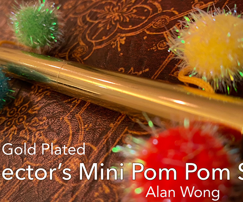 Collector's Mini Pom-Pom Stick by Alan Wong - Trick