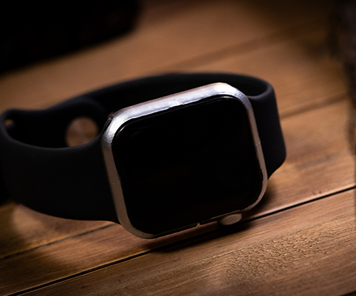 REEL WATCH - Stainless with black band smart watch (KEVLAR) by Uday Jadugar - Trick