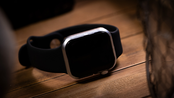 69463-alt1 REEL WATCH - Stainless with black band smart watch (KEVLAR) by Uday Jadugar - Trick