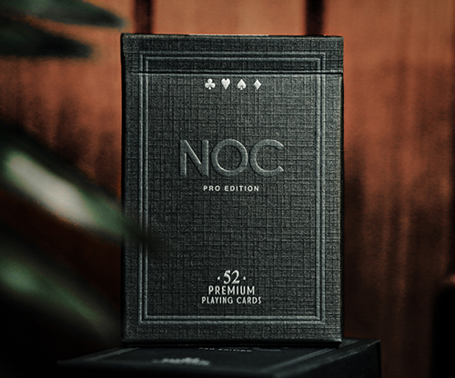 NOC Pro 2021 (Jet Black) Playing Cards