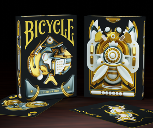 69853-full Bicycle Illusorium Playing Cards
