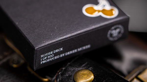69937-alt3 Cherry Casino House Deck (Monte Carlo Black and Gold) Playing Cards by Pure Imagination Projects