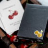 69937-full Cherry Casino House Deck (Monte Carlo Black and Gold) Playing Cards by Pure Imagination Projects