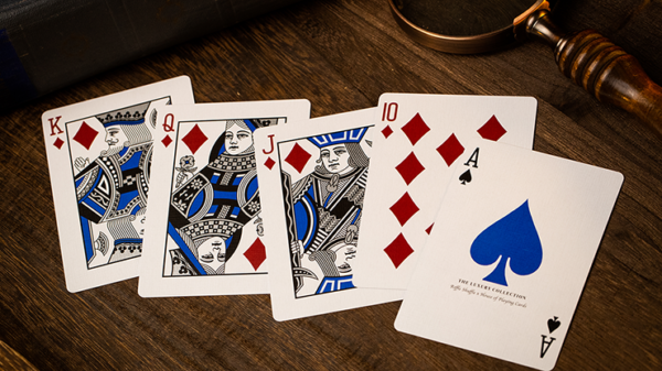 70099-alt4 NOC (Blue) The Luxury Collection Playing Cards by Riffle Shuffle x The House of Playing Cards