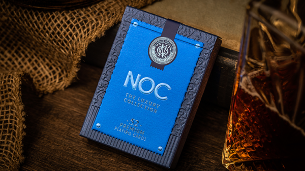 70099-full NOC (Blue) The Luxury Collection Playing Cards by Riffle Shuffle x The House of Playing Cards
