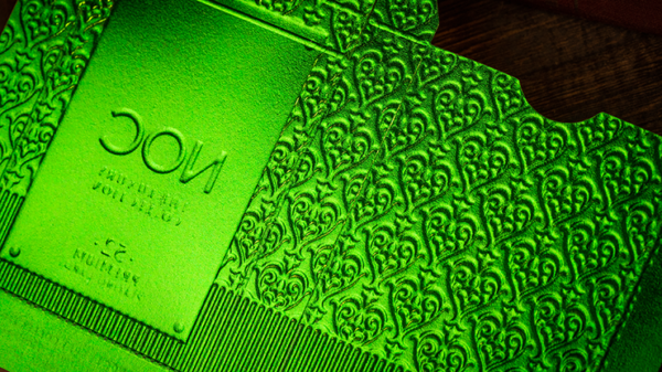 70100-alt2 NOC (Green) The Luxury Collection Playing Cards by Riffle Shuffle x The House of Playing Cards