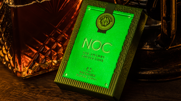 70100-full NOC (Green) The Luxury Collection Playing Cards by Riffle Shuffle x The House of Playing Cards