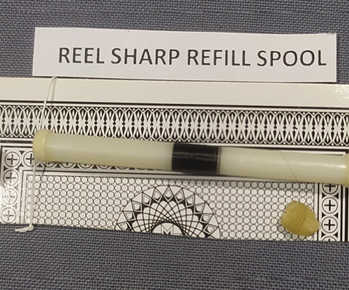 REEL SHARP REFILL SPOOL (Gimmicks and Online Instructions) by UDAY - Trick