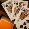 70224-alt4 Lounge Edition in Hangar (Orange) by Jetsetter Playing Cards