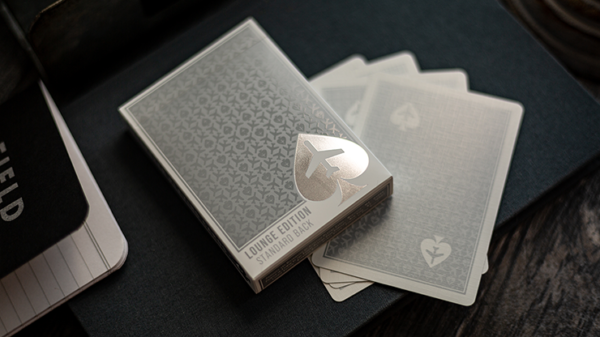 70227-alt1 Lounge Edition in Jetway (Silver) by Jetsetter Playing Cards