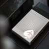 70227-full Lounge Edition in Jetway (Silver) by Jetsetter Playing Cards