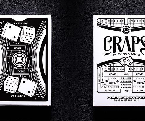 Craps Playing Cards (Online Instructions) by Mechanic Industries - Trick