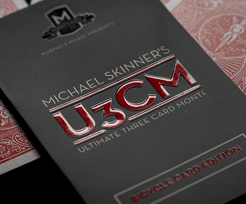 Michael Skinner's Ultimate 3 Card Monte (Red) by Murphy's Magic Supplies Inc.  - Trick