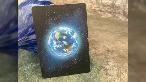 71028-alt3 Bicycle Starlight Earth Glow Playing Cards by Collectable Playing Cards