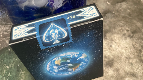 71028-alt4 Bicycle Starlight Earth Glow Playing Cards by Collectable Playing Cards