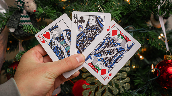71132-alt4 Orbit Christmas Playing Cards