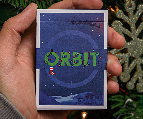 Orbit Christmas Playing Cards