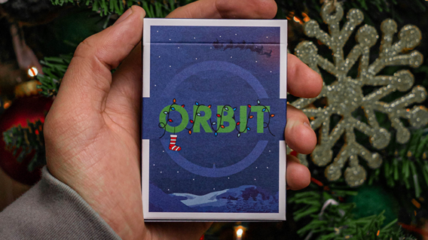 71132-full Orbit Christmas Playing Cards