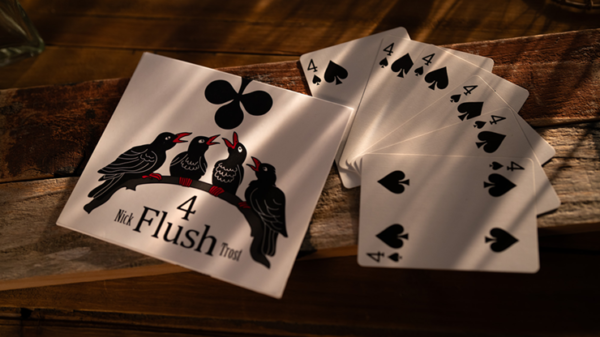 71134-full 4 FLUSH BLUE by Nick Trost and Murphy's Magic - Trick