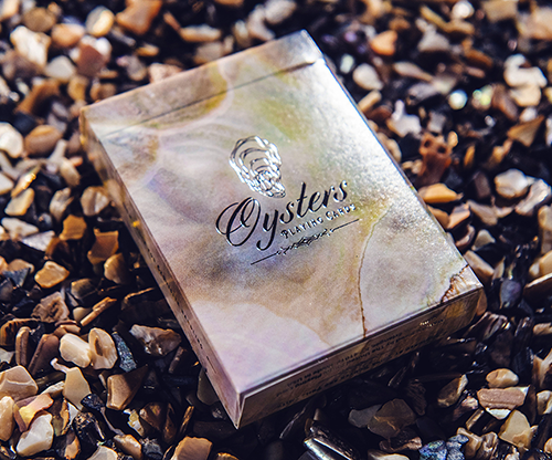 71168-full Oyster (Marked) Playing Cards by Think