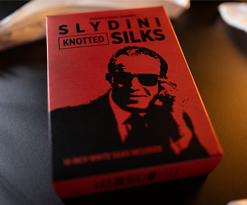 Slydini's Knotted Silks (White / 18 Inch)  by Slydini & Murphy's Magic - Trick