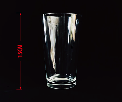 SELF EXPLODING DRINKING GLASS STD (15cm) by Wance - Trick