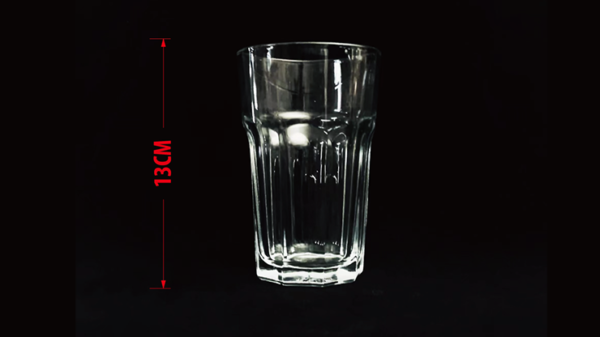 71272-full SELF EXPLODING DRINKING GLASS RIDGE (13.5cm) by Wance - Trick