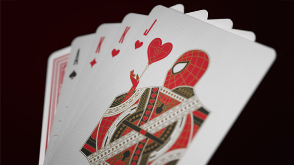 71330-alt3 Avengers: Red Edition Playing Cards by theory11