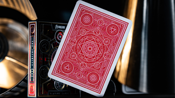 71330-alt5 Avengers: Red Edition Playing Cards by theory11