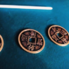 71396-alt1 Silver Chinese Coins Set by Lion Miracle - Trick