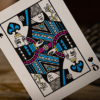 71432-alt4 The Beatles (Green) Playing Cards by theory11