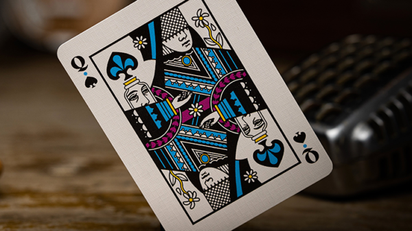 71433-alt4 The Beatles (Pink) Playing Cards by theory11