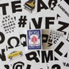 71508-full Bicycle Special LETTERS Blue Playing Cards (plus 10 Online Effects)