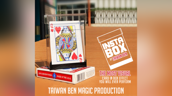 71677-full INSTA BOX (RED) by Taiwan Ben - Trick