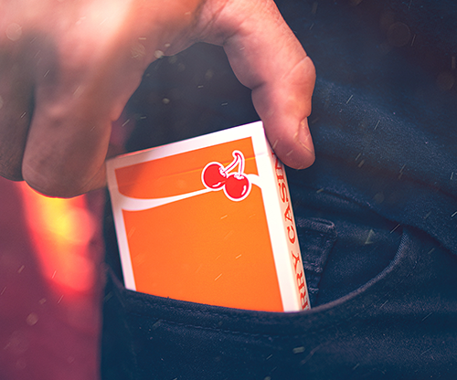 71811-full Cherry Casino Summerlin Sunset (Orange) Playing Cards by Pure Imagination Projects