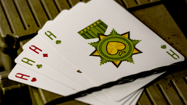 71944-alt3 Military Playing Cards by Riffle Shuffle