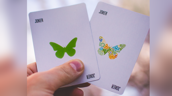 72318-alt2 Butterfly Seasons Playing Cards Marked (Spring) by Ondrej Psenicka