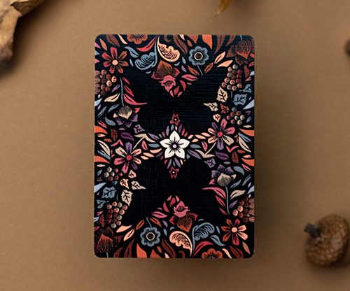 Butterfly Seasons Marked Playing Cards (Fall) by Ondrej Psenicka