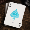 Jerry's Nugget (Icey Blue) Marked Monotone Playing Cards